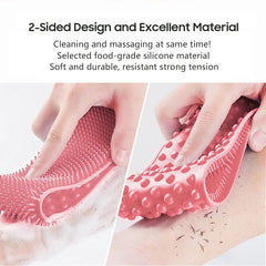 Sofine 31.5in extended length back scrubber reaching hard-to-reach areas.