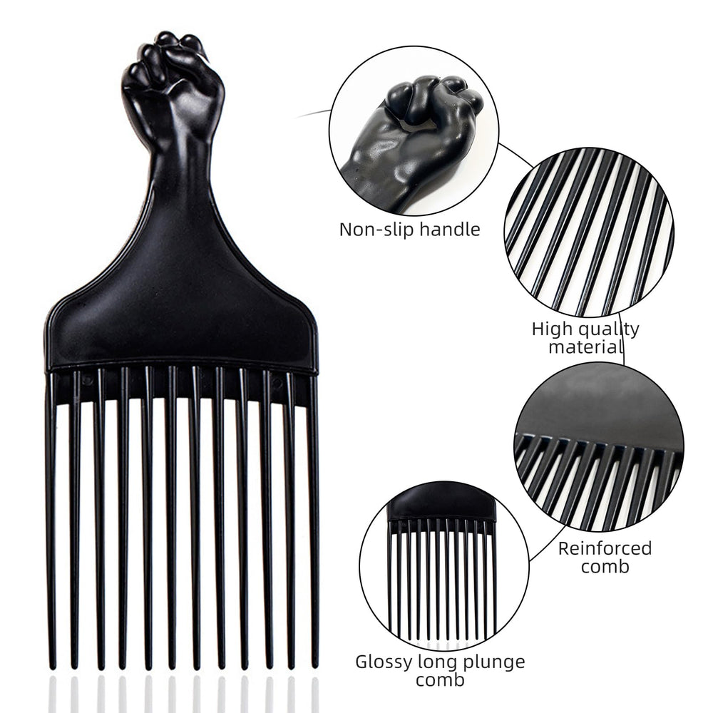 Soft 'N Style styling pick for curly, straight, braided looks