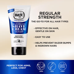 SoftSheen-Carson Magic Razorless Crema depilatoria, aplicación rápida en 4 minutos.