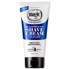 SoftSheen-Carson Magic Razorless Crema depilatoria, textura suave para una aplicación cómoda.