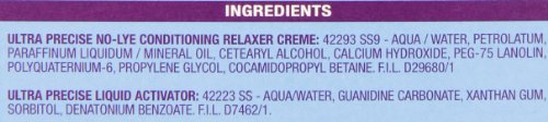 SoftSheen Carson Precise NoLye Supreme Relaxer twin-pack packaging conveys value and convenience.