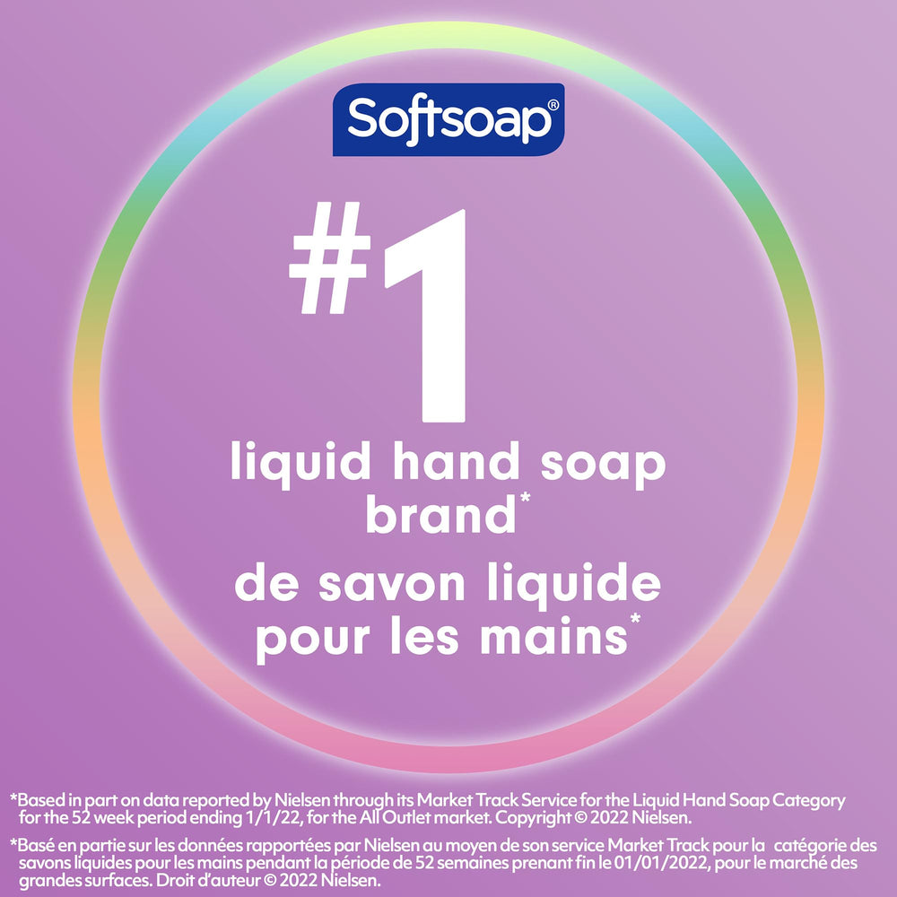 Softsoap lavender aroma with shea butter enhances daily hand care