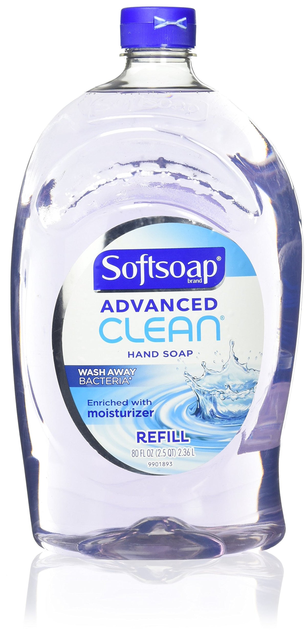 Softsoap refill bottle 80 oz for bulk handwashing and soft skin