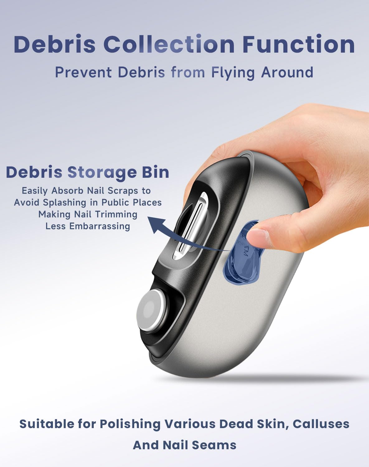 Soglude Thick-Nails-Friendly design handles tough nails with comfort