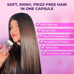 sohl-I.D. Hair Serum argan-oil image highlights lasting moisture and shine.