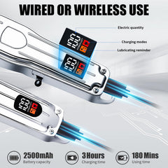 Soieho hair clippers LED display shows battery and status