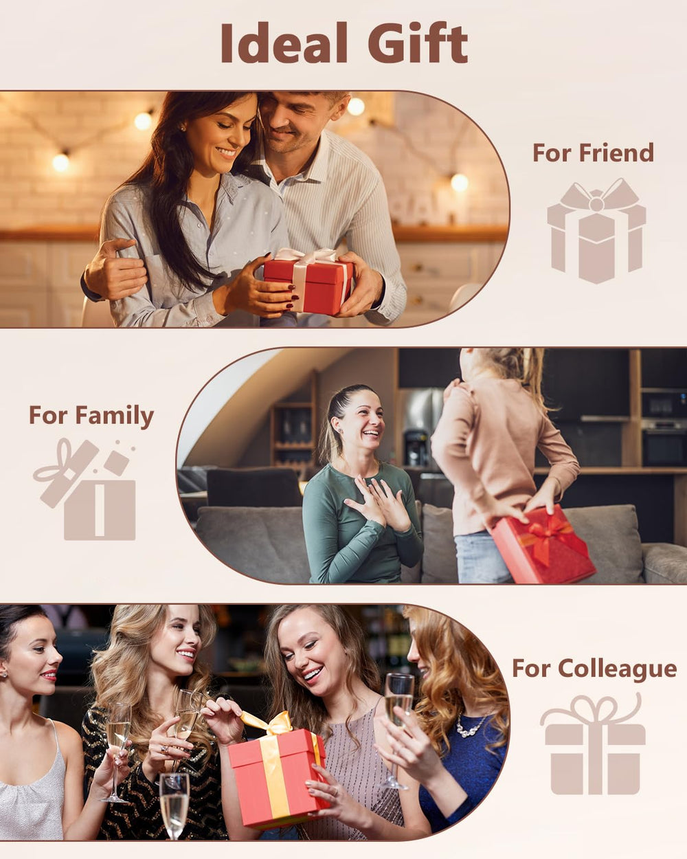 Soimeat gift-packaged cosmetic bag appealing as a thoughtful present.