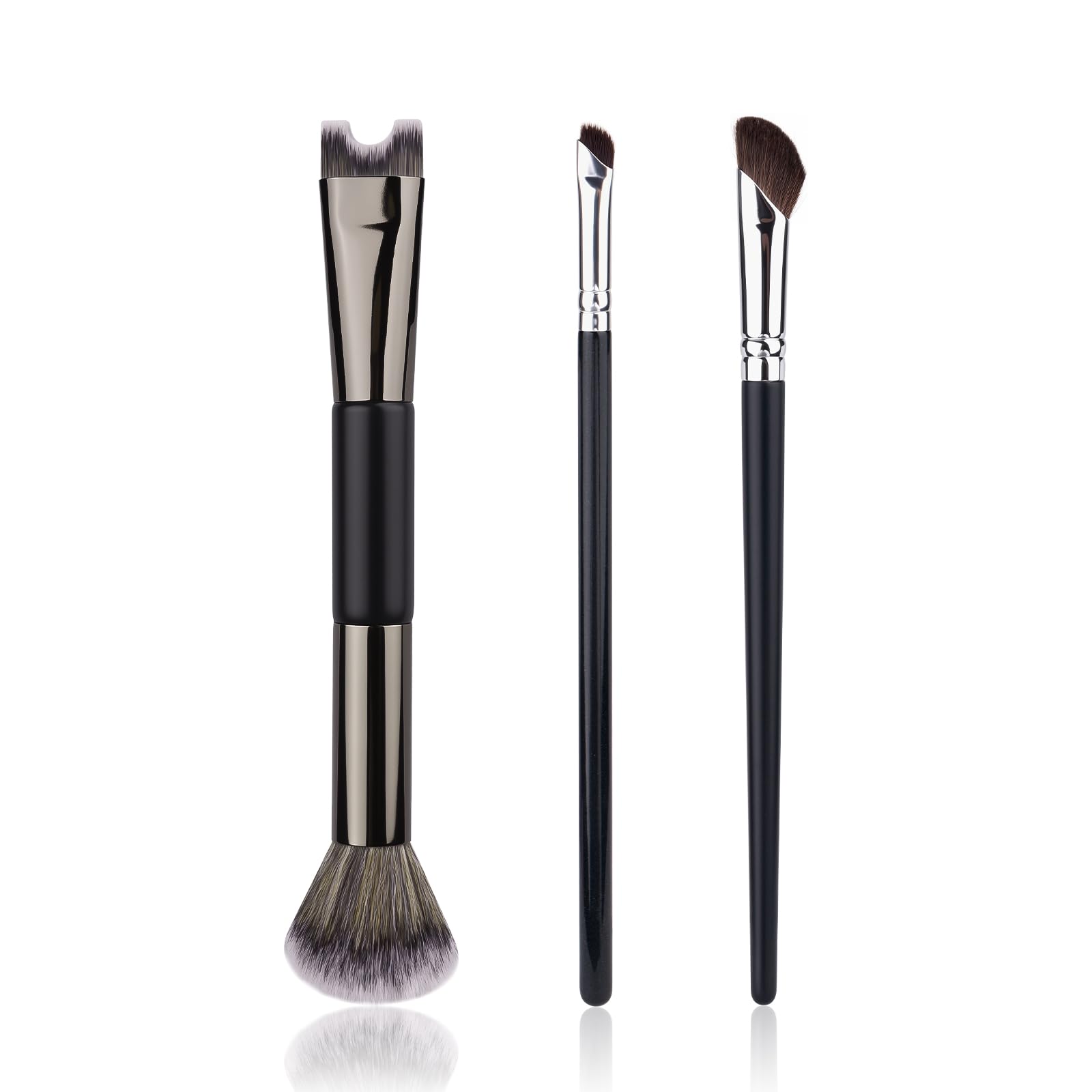 Sokfone Sculpting Dual-End Nose Brush—bridge and wings for precise contouring