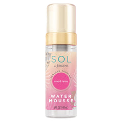 SOL by Jergens Deep Water Mousse bottle offers easy at-home tanning