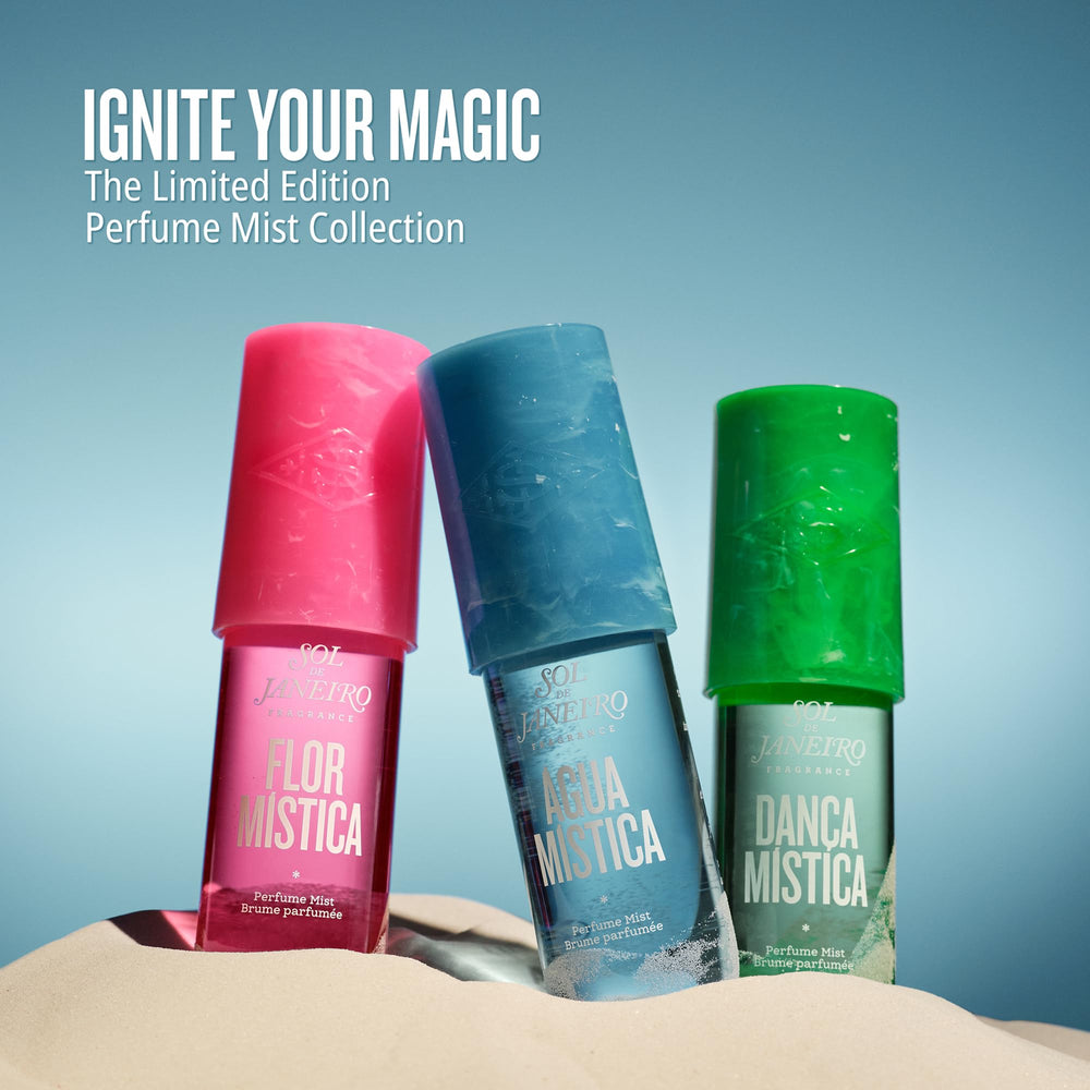Sol de Janeiro Agua Mistica travel-size pack ready for on-the-go spritzing.