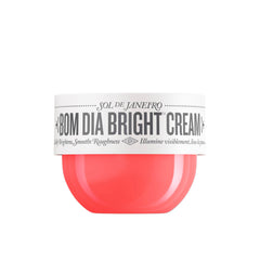 Sol de Janeiro Bom Dia Bright Cream travel tube cap—on-the-go hydration.