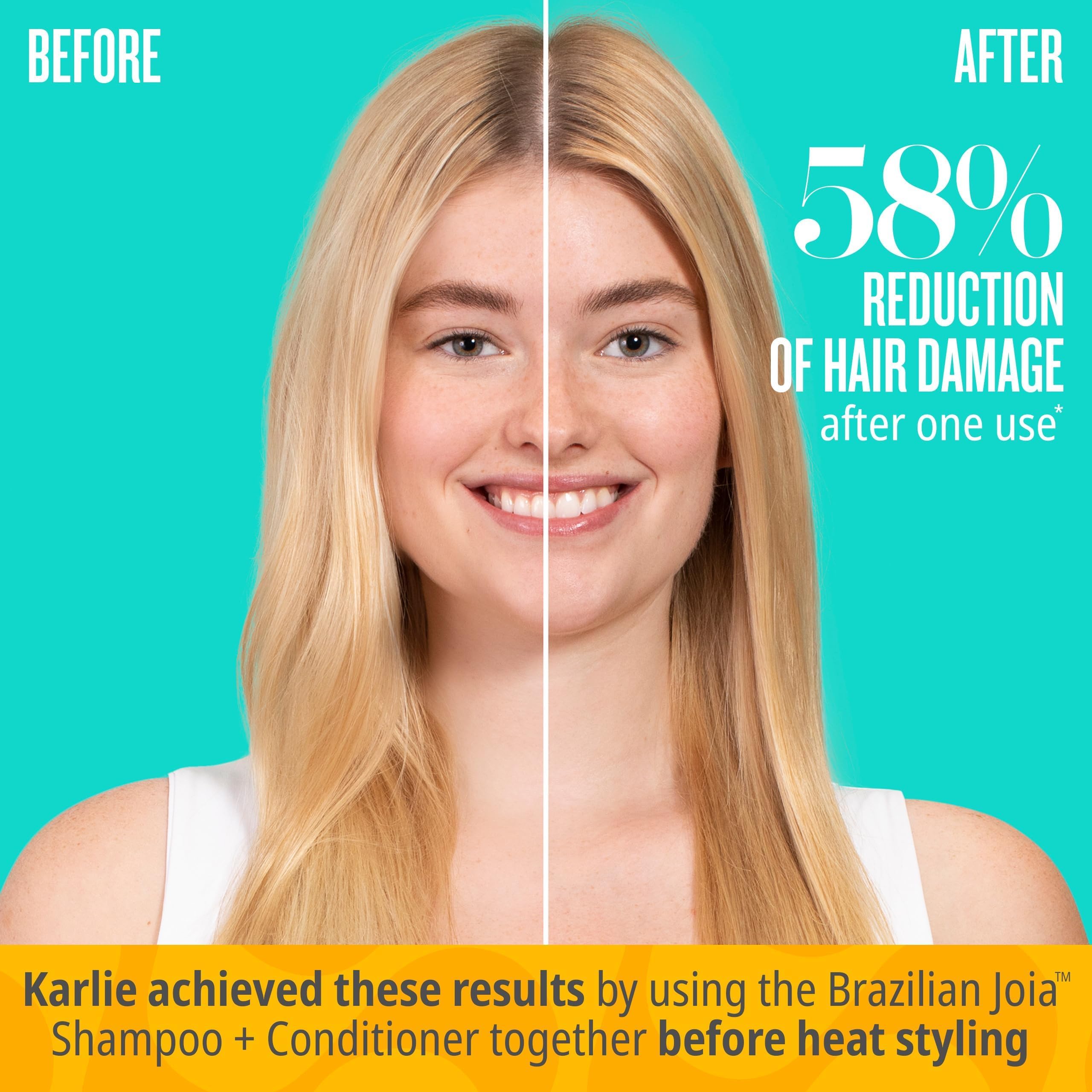 Sol de Janeiro Brazilian Joia conditioner bottle highlights frizz control and color-safe care