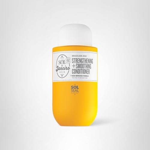 Sol de Janeiro Joia conditioner vegan and cruelty-free logo shown.