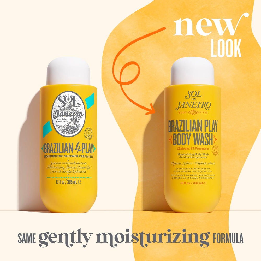 Sol de Janeiro Cupuaçu butter close-up emphasizes rich moisture for silky skin.