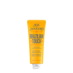 Sol de Janeiro Brazilian Touch Hand Cream packaging highlights premium formula for hydrated hands.