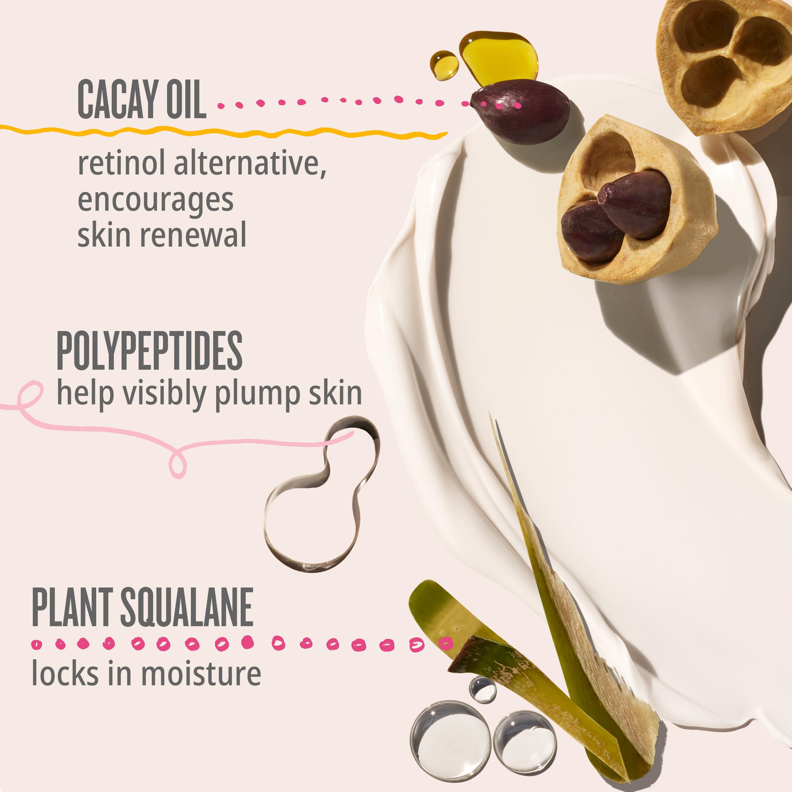 Sol de Janeiro Cacay Oil ingredient shot emphasizing gentle renewal support