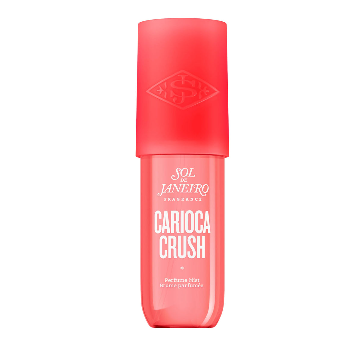 Sol de Janeiro Carioca Crush mist bottle by poolside for portable fragrance on-the-go