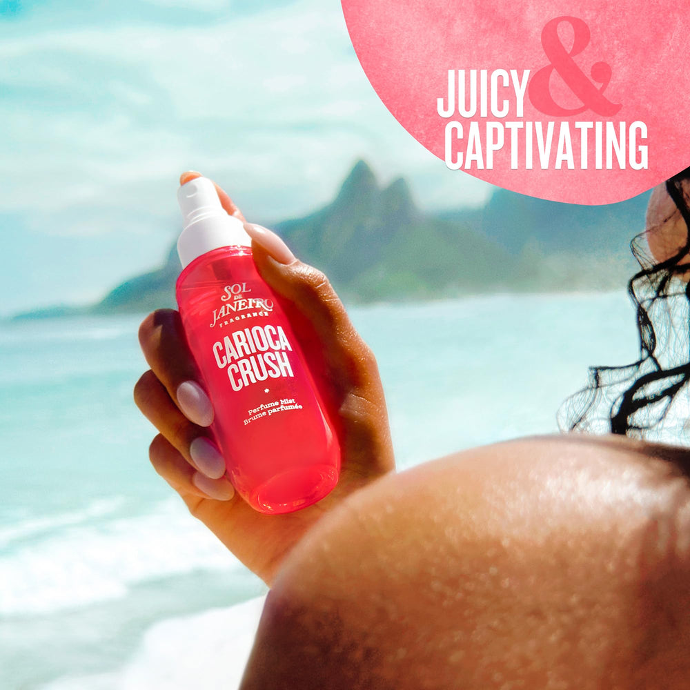 Sol de Janeiro Carioca Crush mist travel-size bottle for easy packing