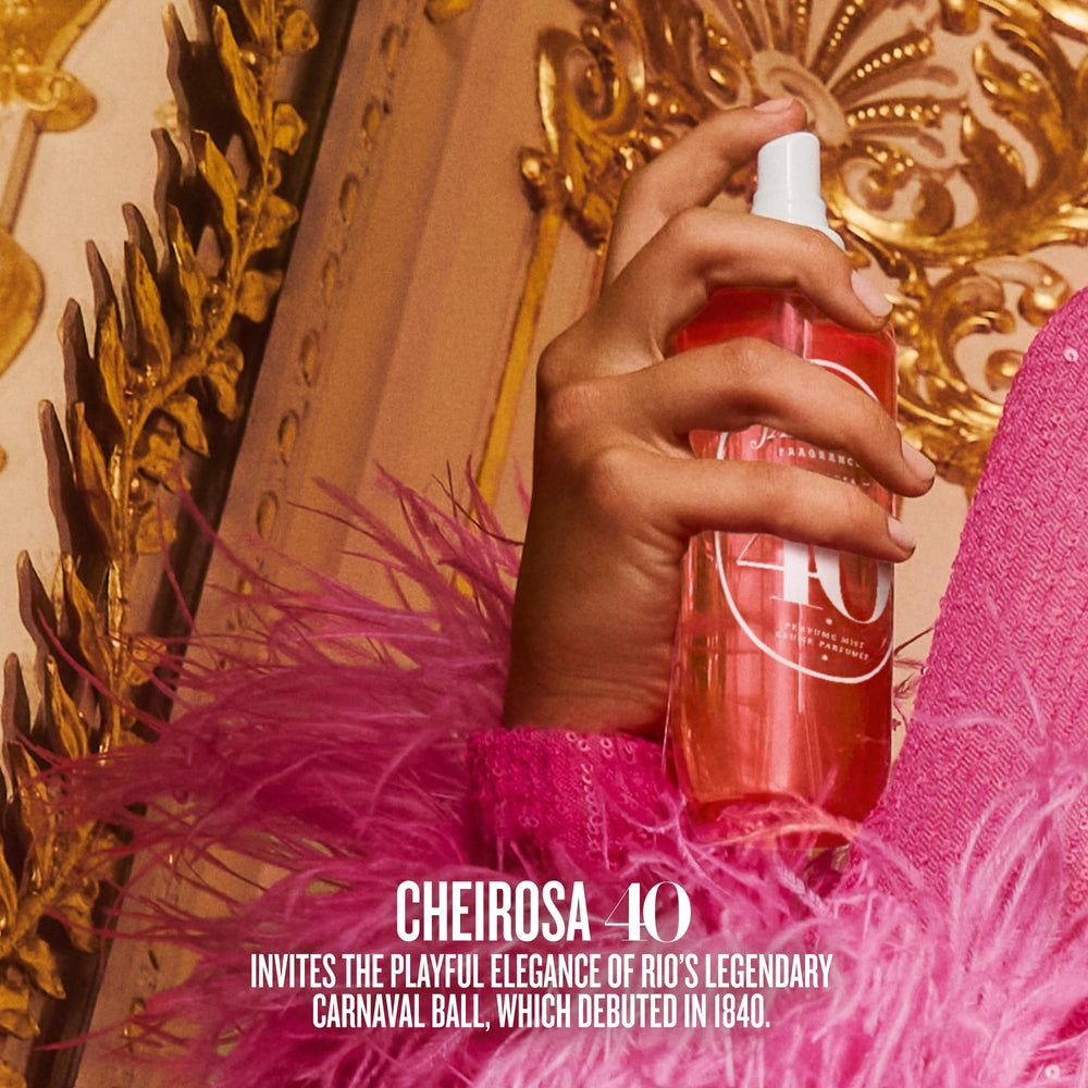Sol de Janeiro Cheirosa 40 hair and body mist on skin feels silky.