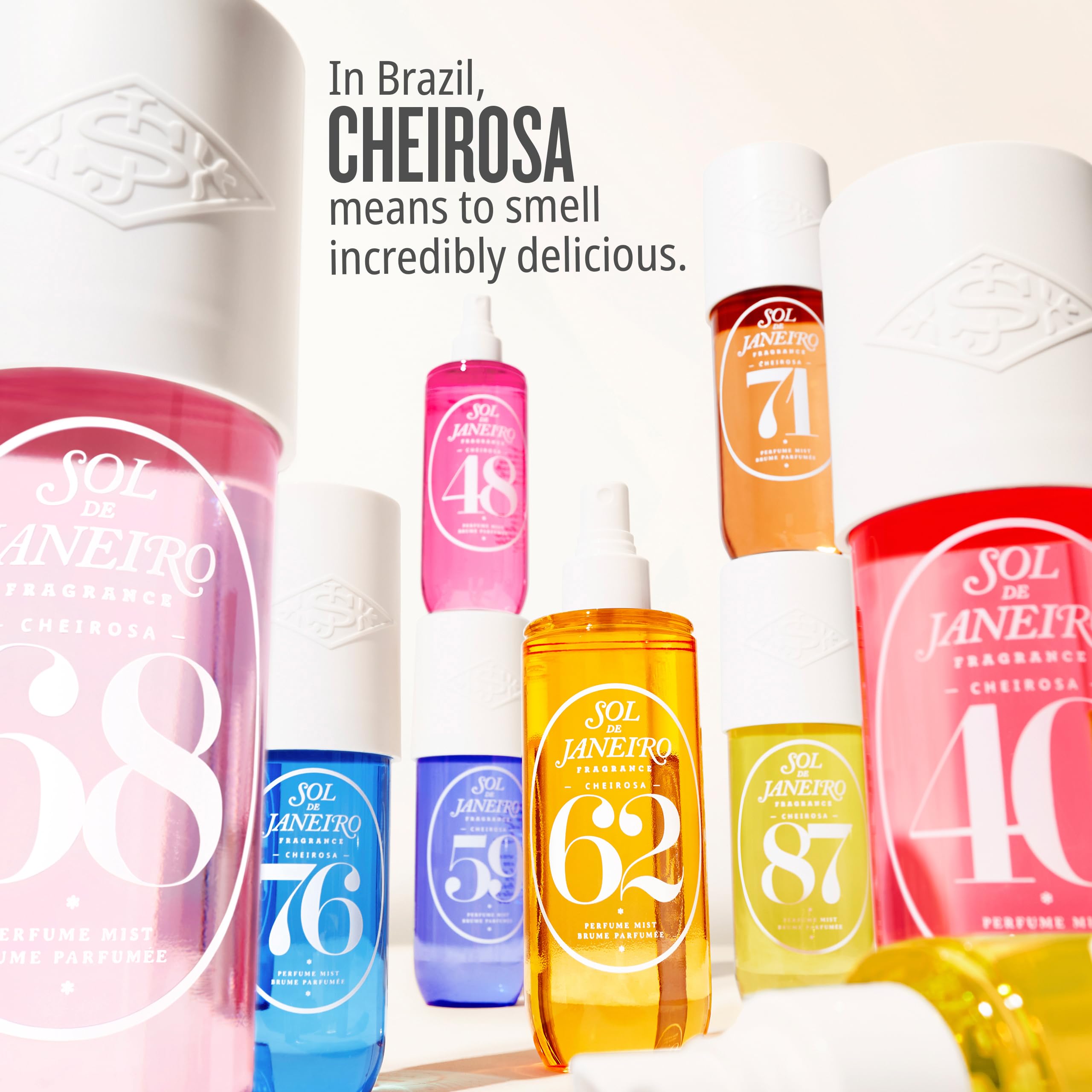 Sol de Janeiro Cheirosa 48 fruity gourmand scent profile for layering.