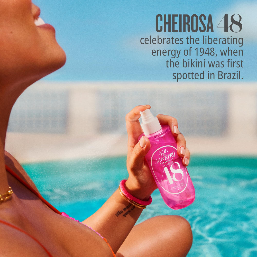 Sol de Janeiro Cheirosa 48 orchid accent highlights floral freshness.