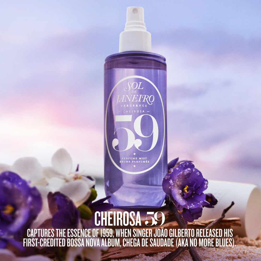 Sol de Janeiro Cheirosa 59 layering with mists for a personalized aroma.