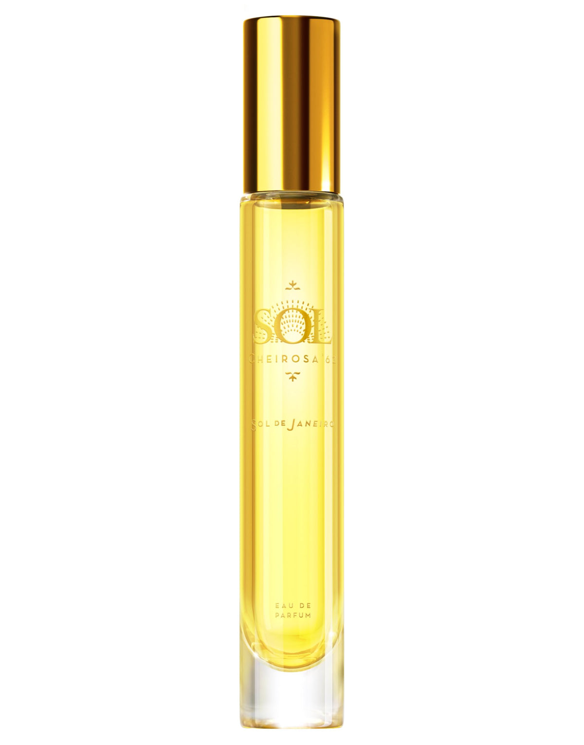 Sol de Janeiro Cheirosa 62 bottle closeup for long-lasting gourmand aroma