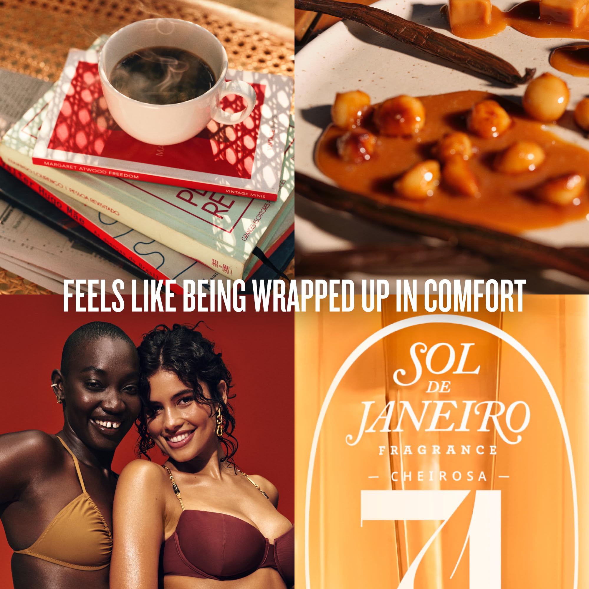 Sol de Janeiro Cheirosa 71 layering close-up showing customizable scent options