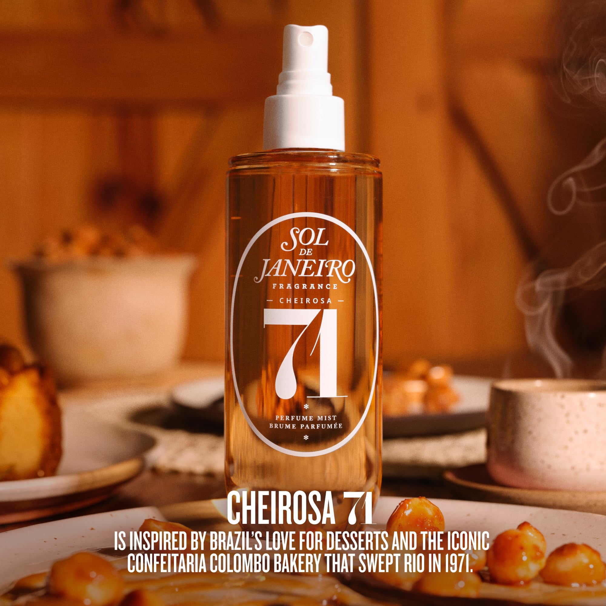Sol de Janeiro Cheirosa 71 travel-size packaging close-up ideal for on-the-go fragrance