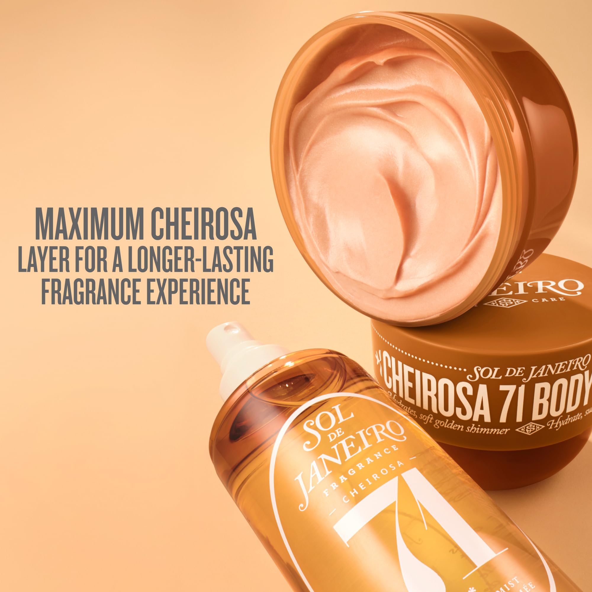 Sol de Janeiro Cheirosa 71 vanilla-note close-up suggesting soft, comforting scent