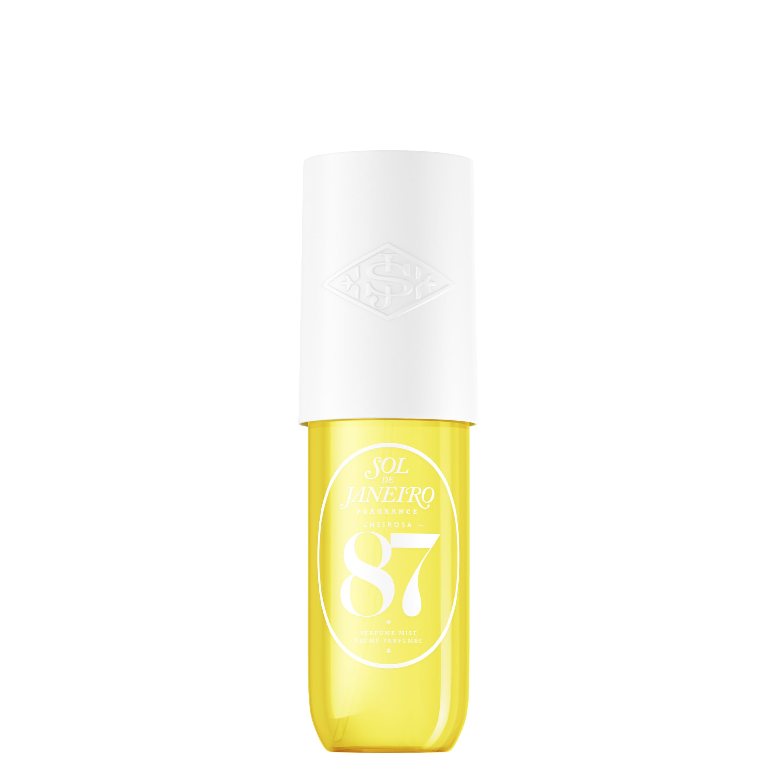 Sol de Janeiro Cheirosa 87 Rio Radiance bottle close-up for sun-kissed scent.