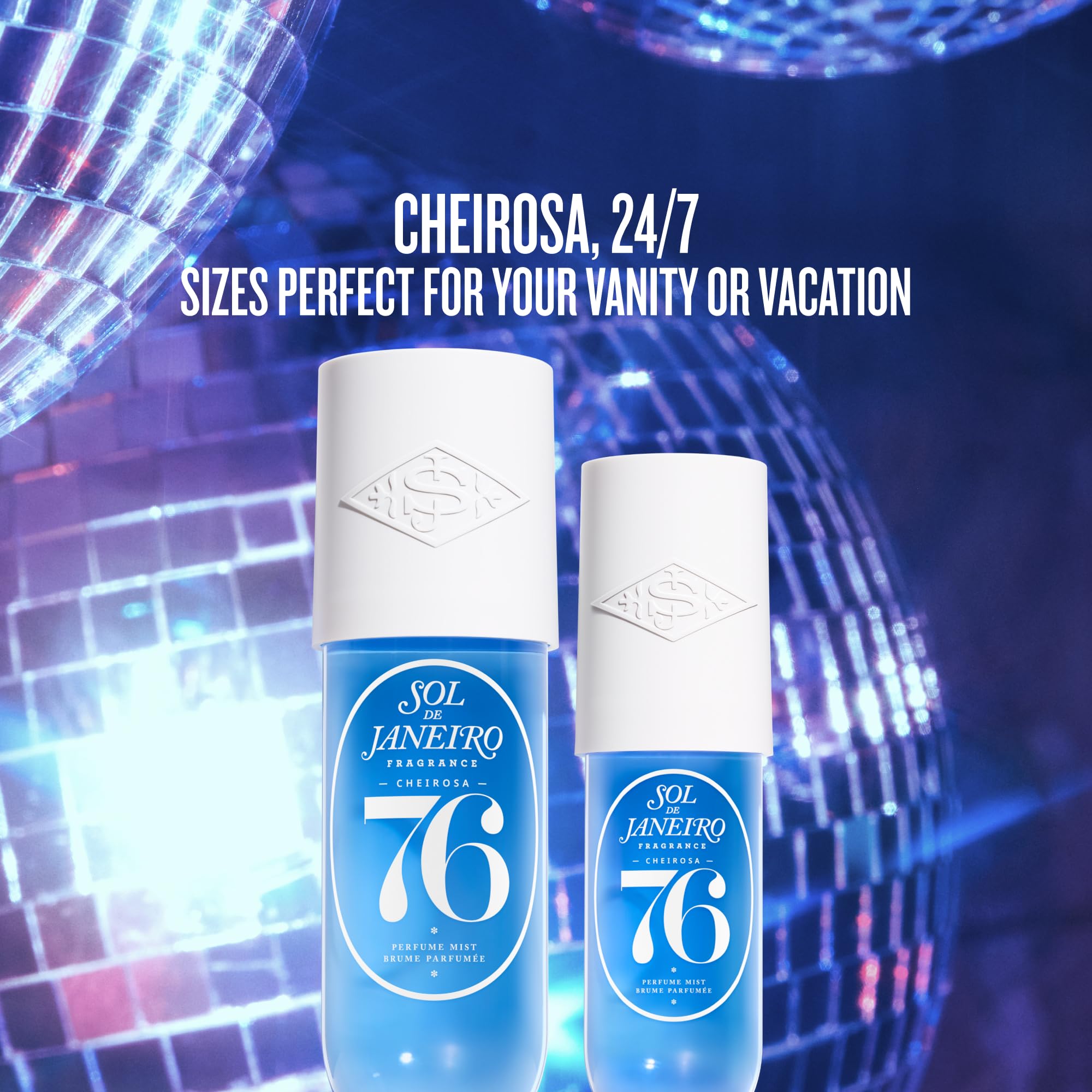 Sol de Janeiro Cheirosa 76 cap close-up highlights spritz-ready convenience.