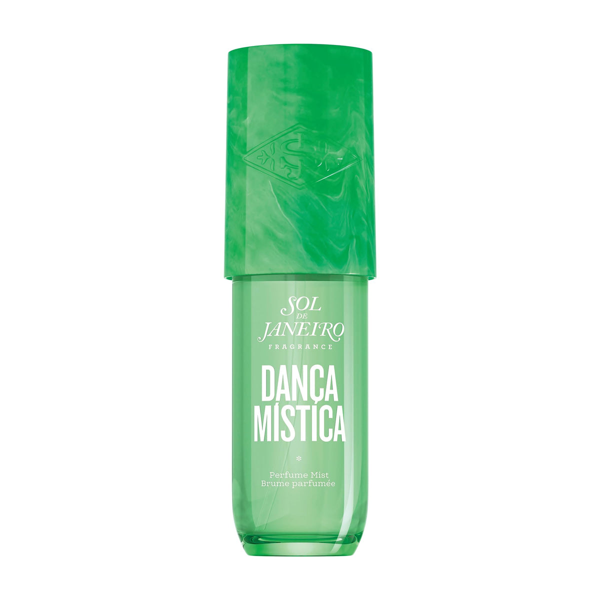 Sol de Janeiro Danca Mistica perfume mist bottle highlighting purple fig notes for everyday scent