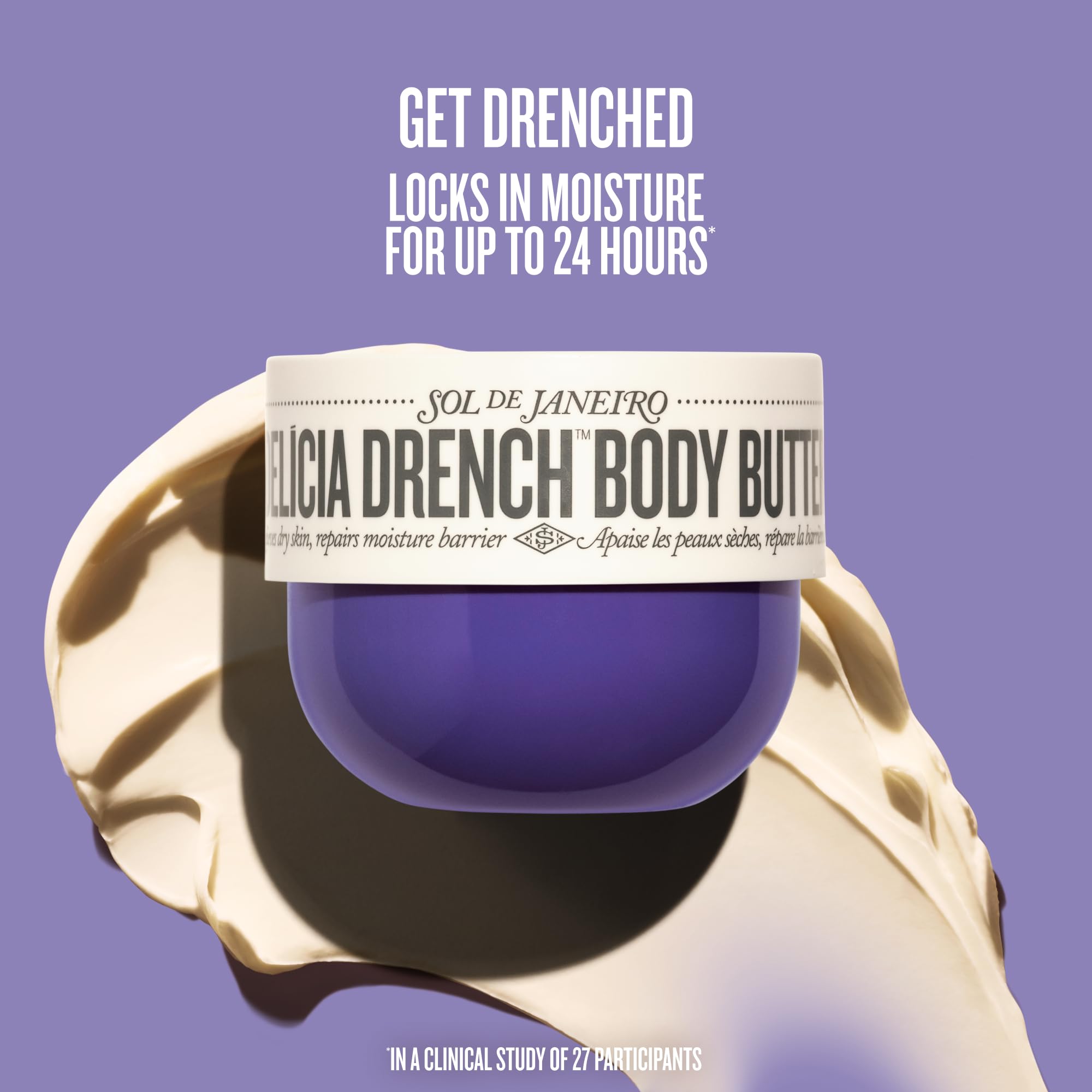 Sol de Janeiro Delicia Drench application shows luxurious spread and quick absorption