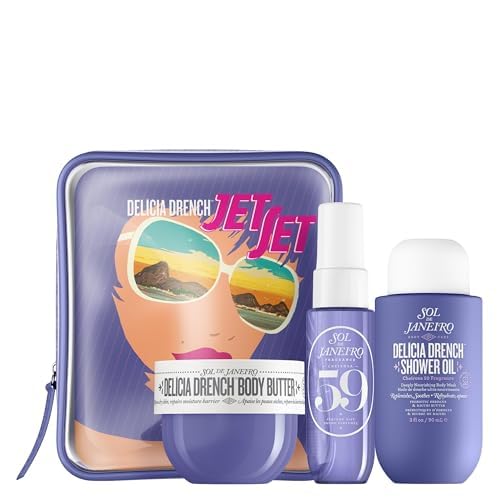 Delícia Drench Shower Oil pump top enables easy application and lasting moisture.