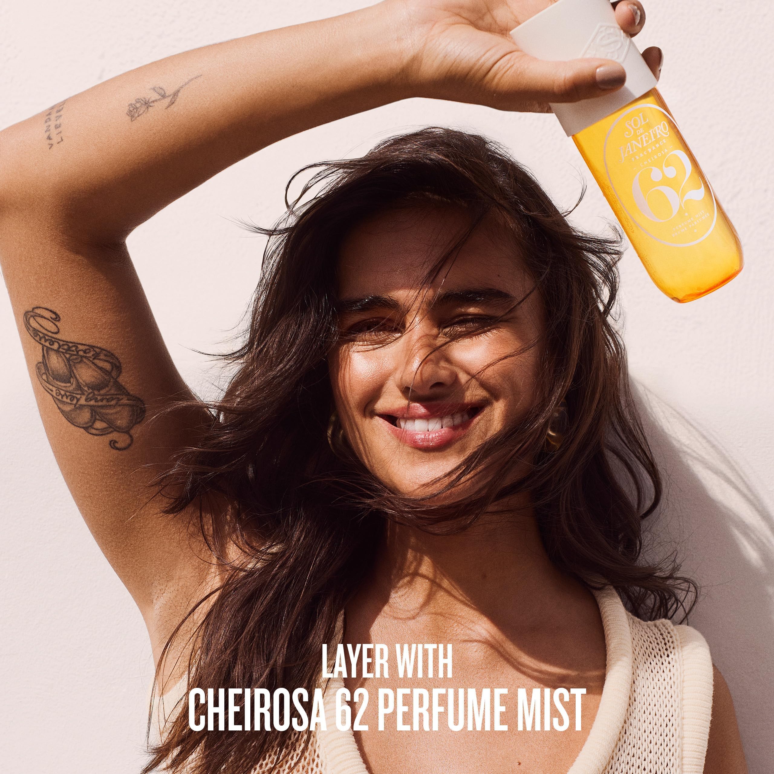 Sol de Janeiro Guaraná extract scene implying smoothing and energy boost.