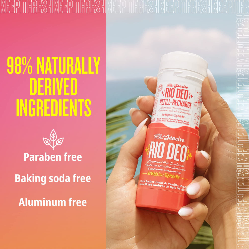 Sol de Janeiro Rio Deo Cheirosa 40 refill softens skin and underarm area