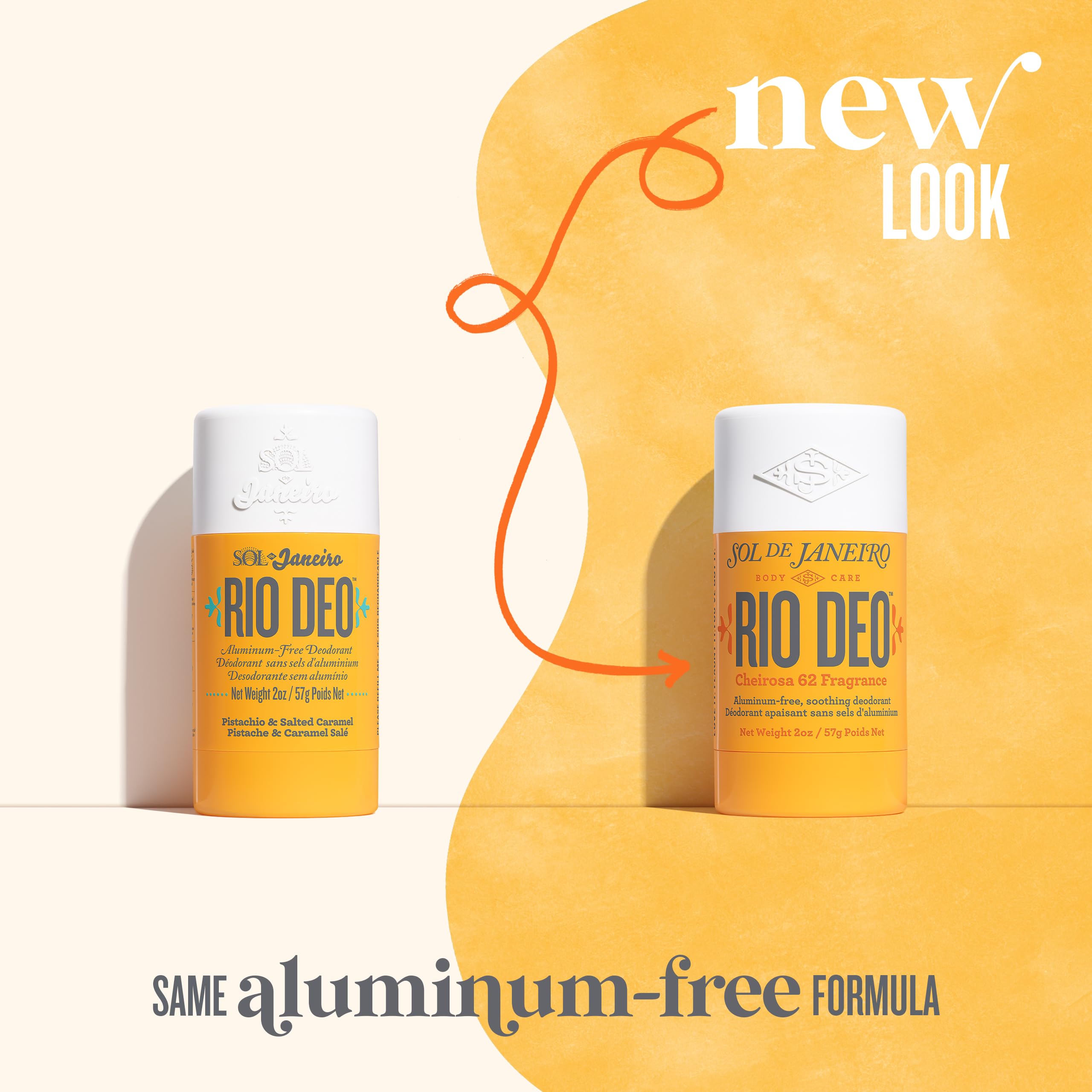 Sol de Janeiro Rio Deo Cheirosa 62 cap application shows smooth glide and freshness