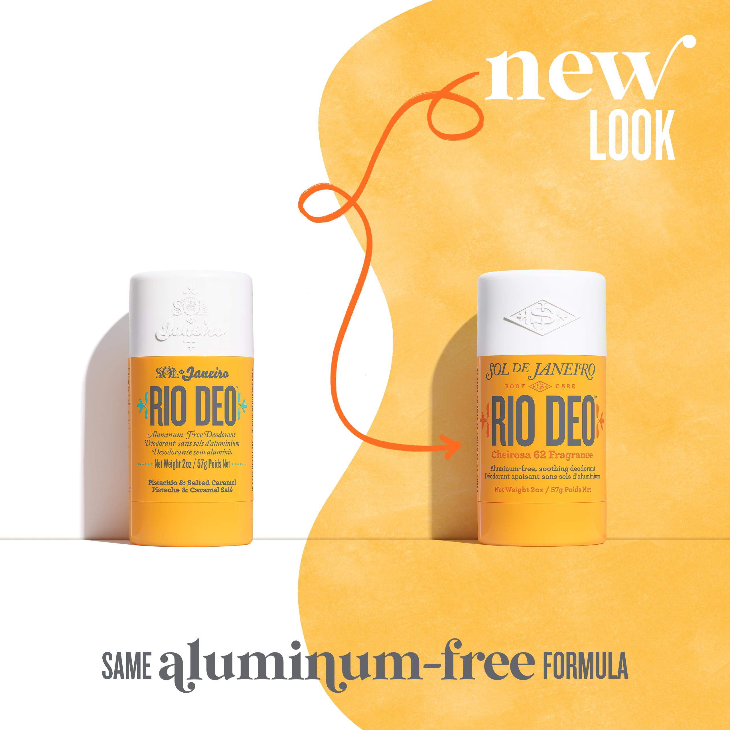 Sol de Janeiro Rio Deo Cheirosa 62 refill bar application demonstrates smooth glide for comfortable daily use
