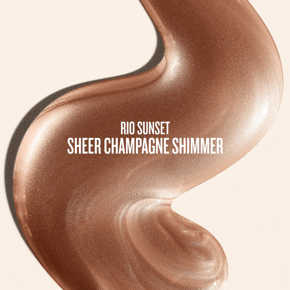 Sol de Janeiro Rio Sunset Glow Oil pour showing creamy texture for quick glow