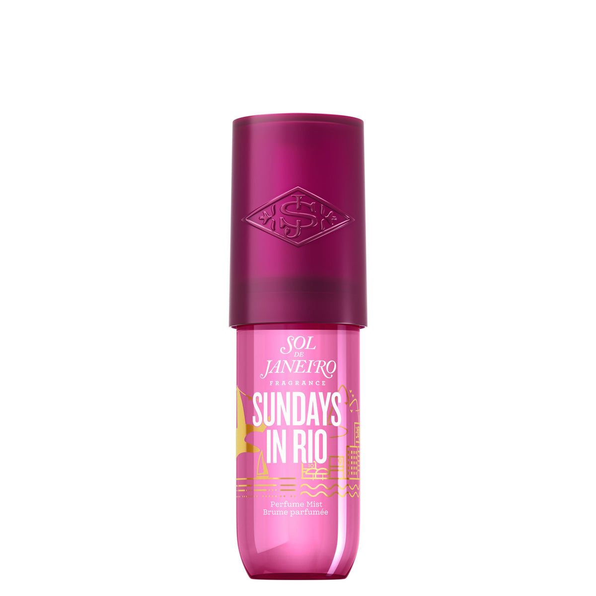 Sol de Janeiro Sundays in Rio fragrance bottle front view for daily wearable scent