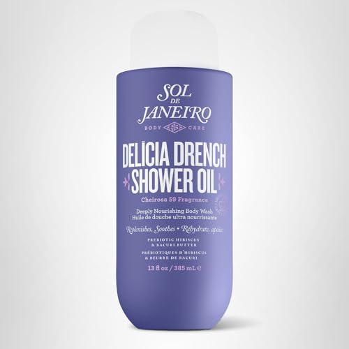 Sol de Janeiro Delicia Drench oil delivers velvety skin and balanced moisture after use.
