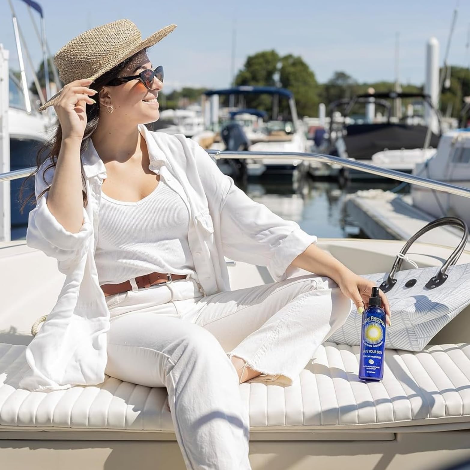 Solar Recover cruelty-free skincare commitment during everyday hydration routines.