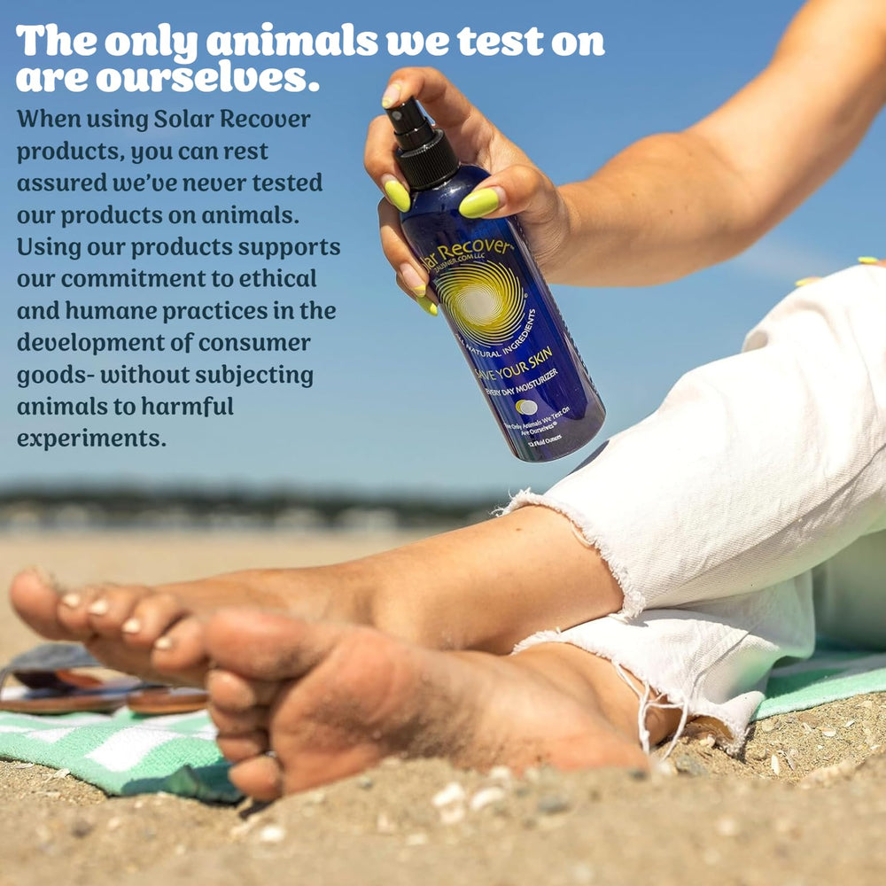 Solar Recover dry skin use all year for daily hydration.