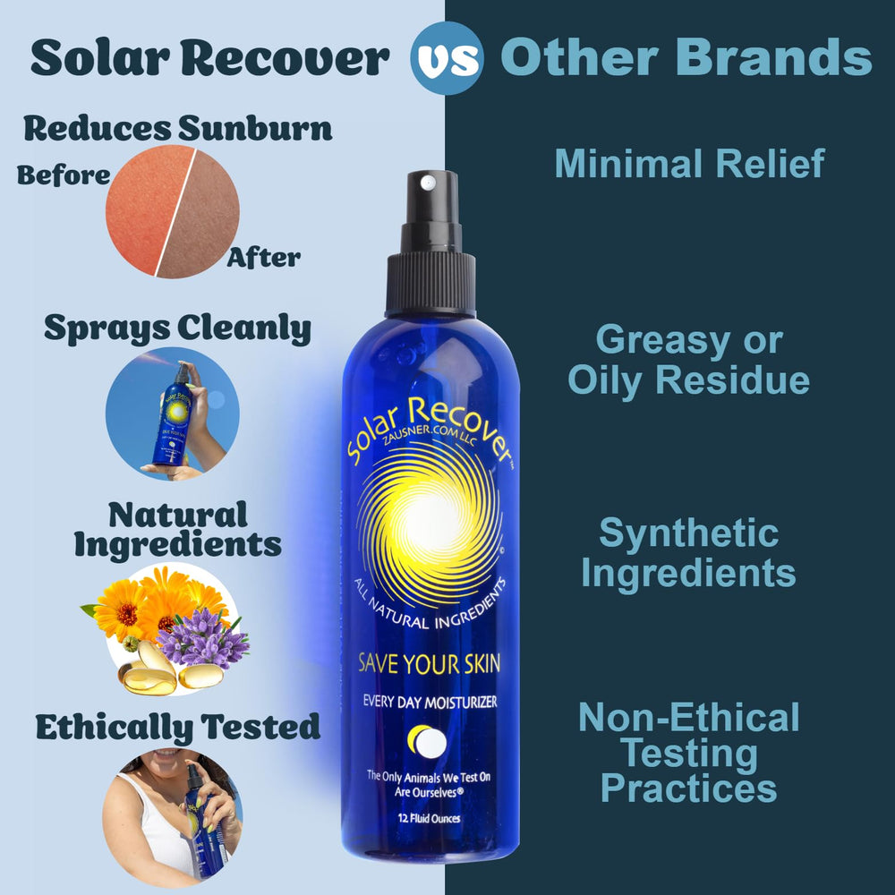 Solar Recover non-greasy after-sun care ideal for quick refresh.