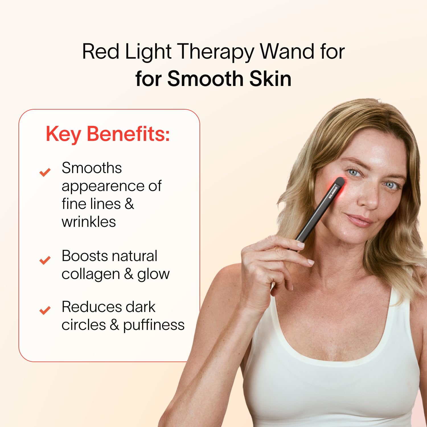 Solawave galvanic-current application illustrating deeper serum absorption.