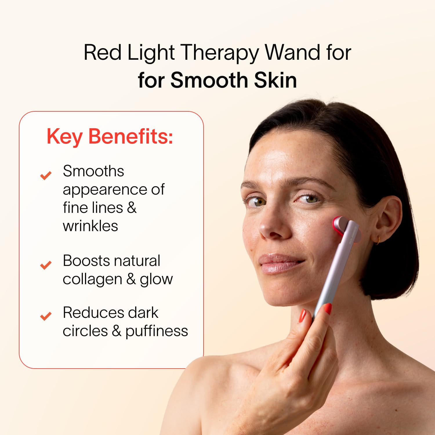 Solawave galvanic current detail enhances serum absorption