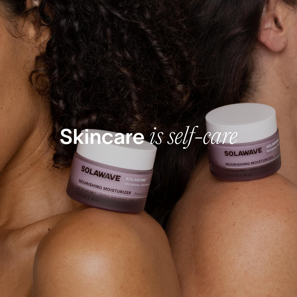 Solawave Probiotic Cloud Cream texture, fast-absorbing hydration for daily use.