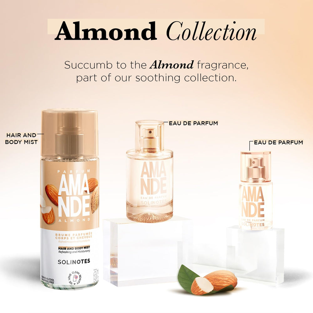 Solinotes Almond gift box, a thoughtful present for fragrance lovers