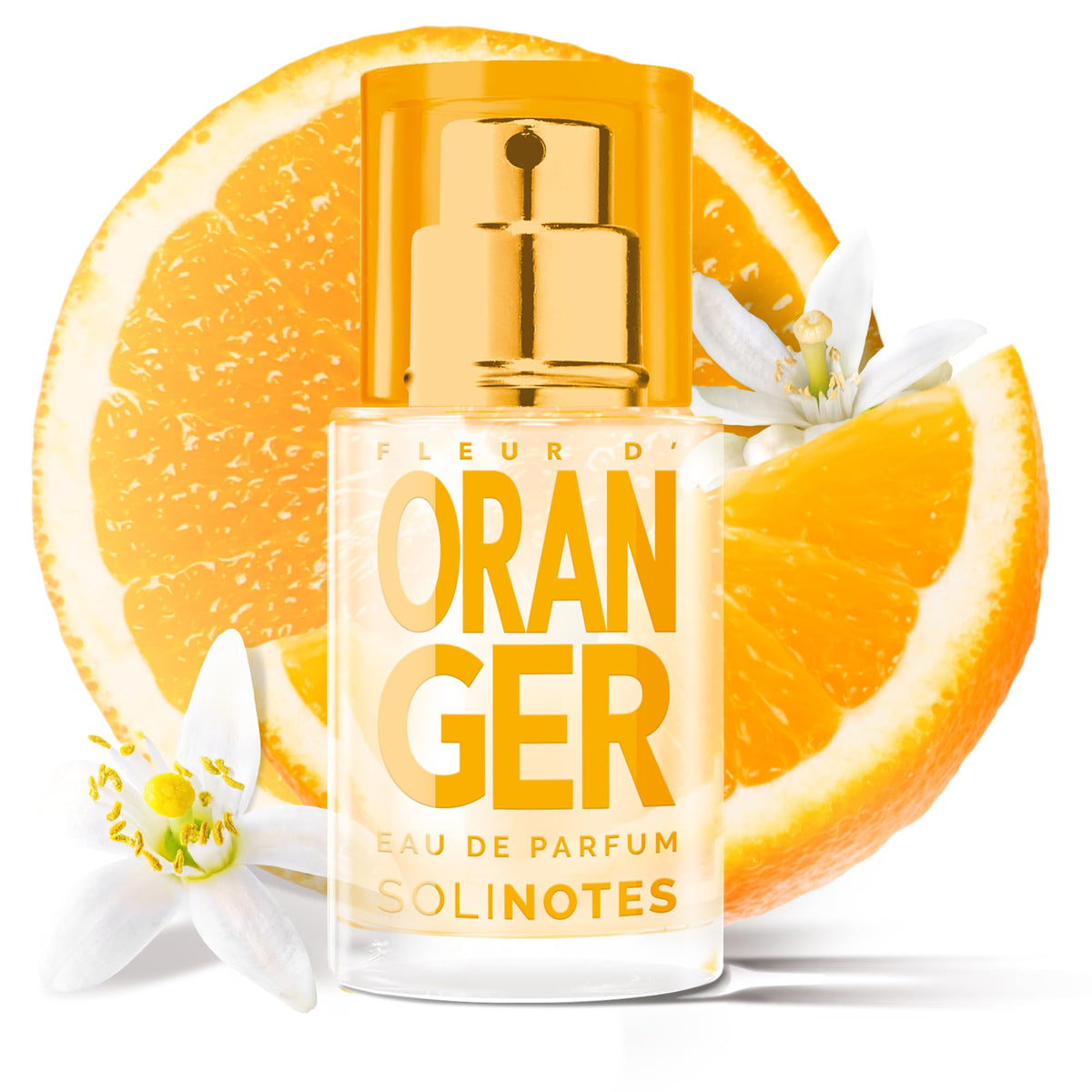 Solinotes Orange Blossom bottle presents a delicate, everyday fragrance.